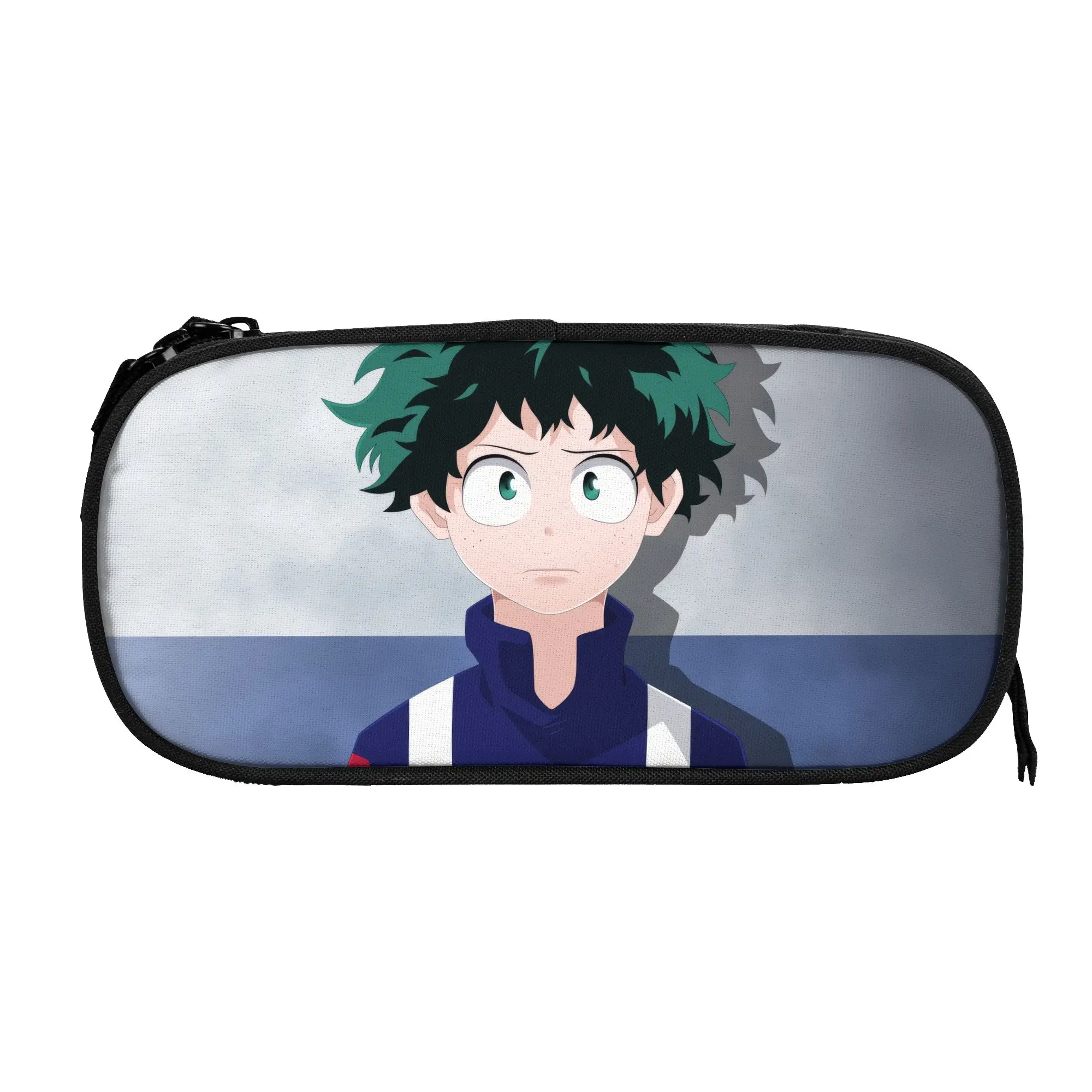 My Hero Academia 애니메이션 연필 케이스 클래식 데쿠 이즈쿠 미도리야 펜 홀더 가방 소녀 소년 사무실 선물 연필 케이스