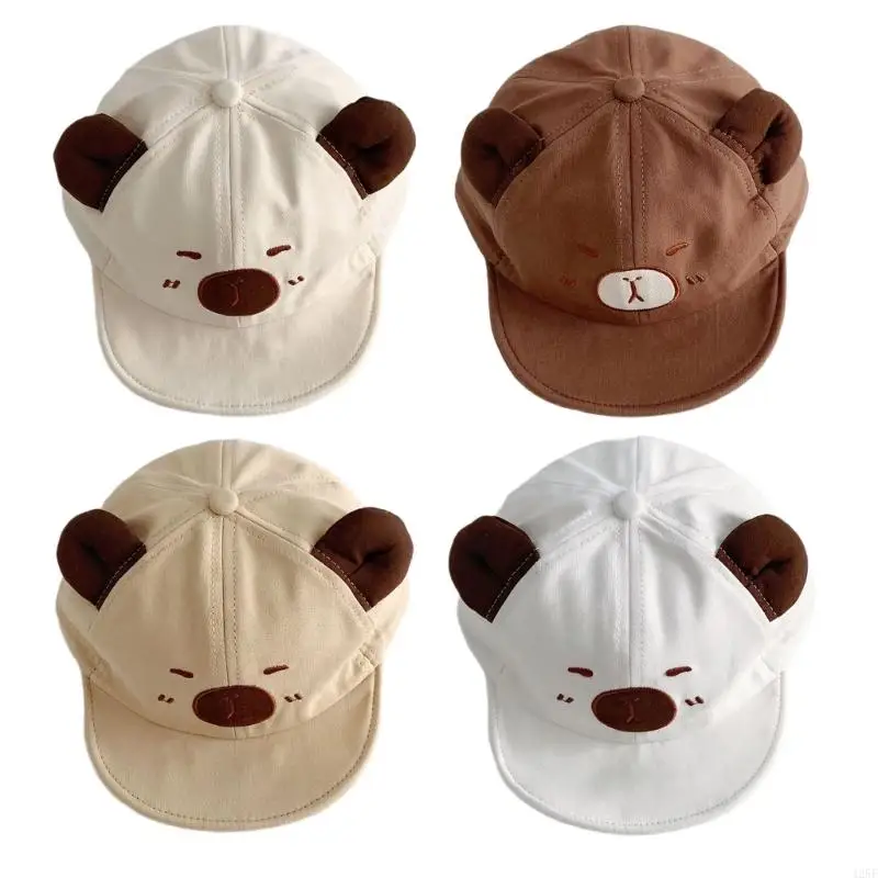 Lovely Baby Duck Tongue Hat Casual Headgear for Kindergarten and Daily Wear 425F