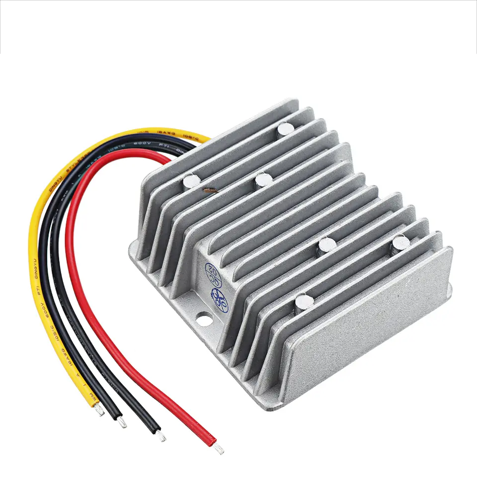 Best Quality 24V 36V 48V 60V 72V Step-down to 12V 13.8V 10A 15A 20A Buck Module DC Converter 276W Waterproof Transformer image 3