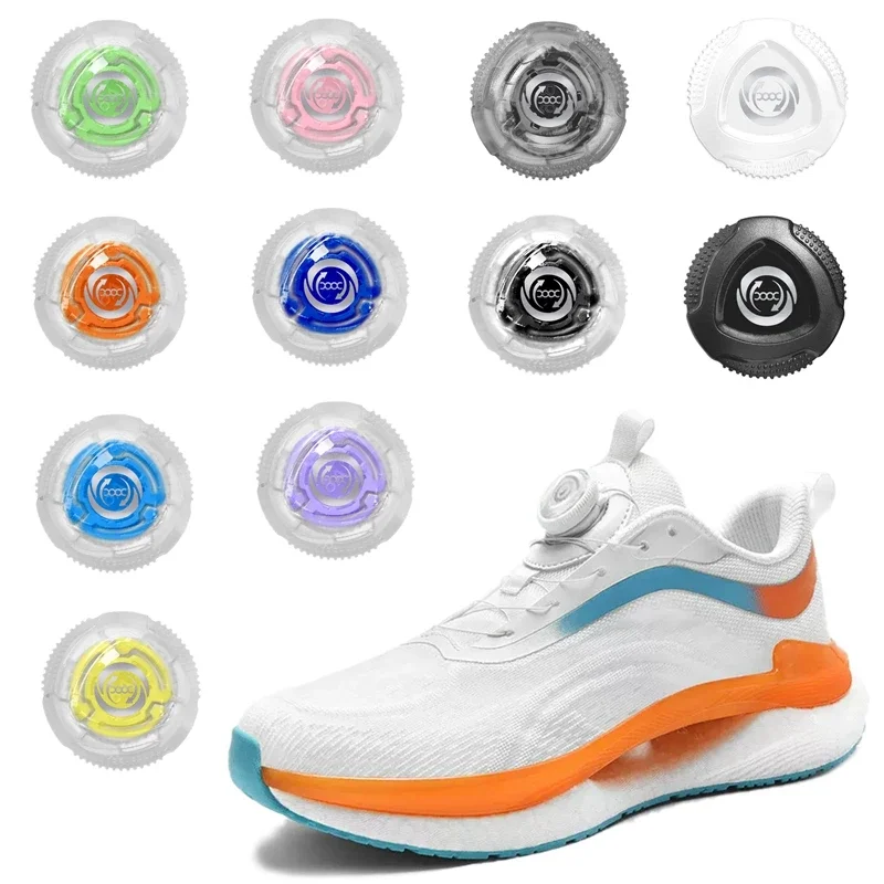 1 Pair Metal Wire Swivel Automatic Buckle Shoelaec Shoelaces Sneaker No Tie Shoe Laces Quick Lock Shoestrings Women Man shoe laces shoelaces without ties shoe accessories shoelace buckle