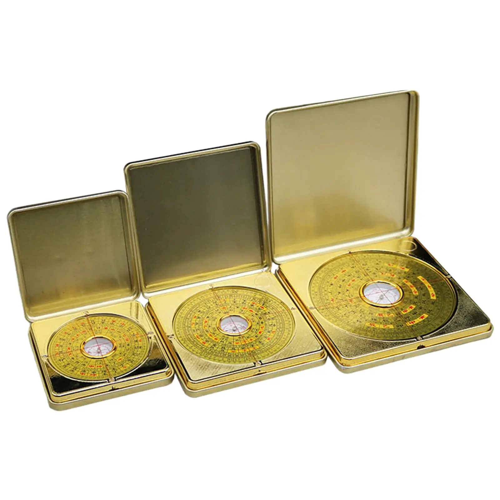 

Фэн Шуй компас простой с использованием небольшой антиквариат для альпинизма гаджет