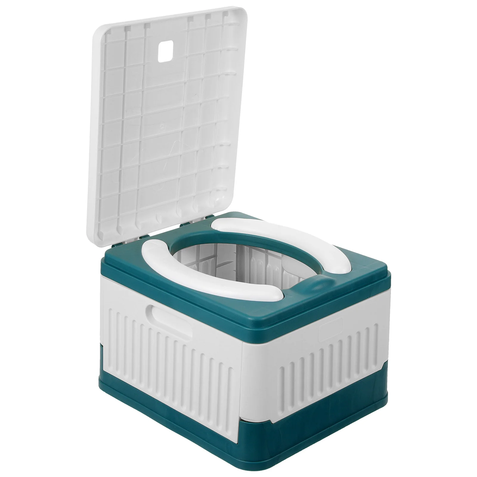 

Foldable Toilet Training Seat Portable Folding Potty Car Simple Emergency for Outdoor Storage Container Travel Toddler
