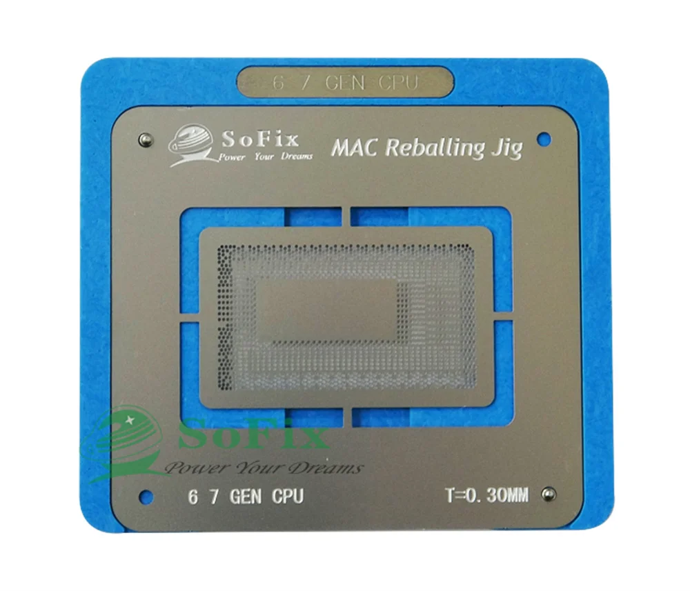 Sofix 2013- CPU BGA Reballing Kit Inter CPU Reballing Jig with Stencil Chip Platform for Macbook Repair phone repair tools,tool kit,phone repair kit,macbook repair stencil