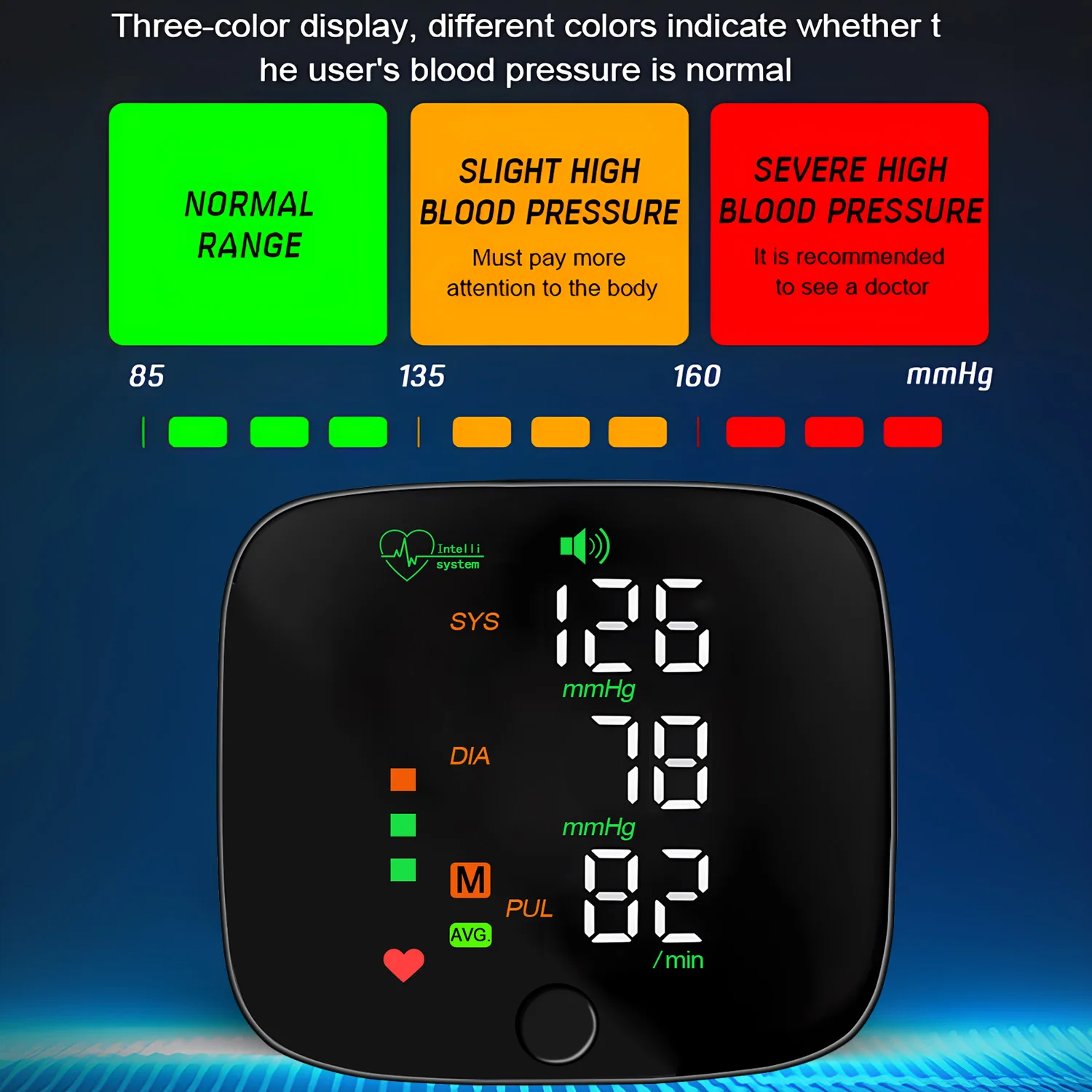 New Home LCD Digital Display Rechargeable Wrist Blood Pressure Monitor Smart Tonometer BP Monitor USB Rechargeable blood pressure monitor blood pressure meter