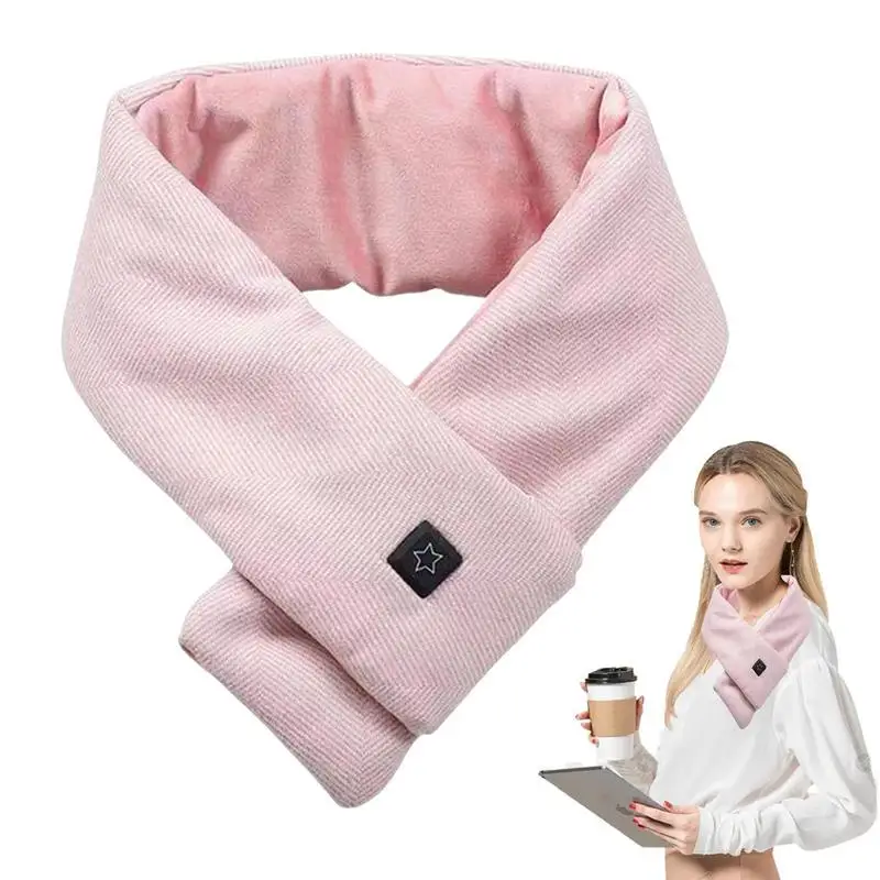 

Шарф с подогревом, зарядка через USB, 3 уровня нагрева