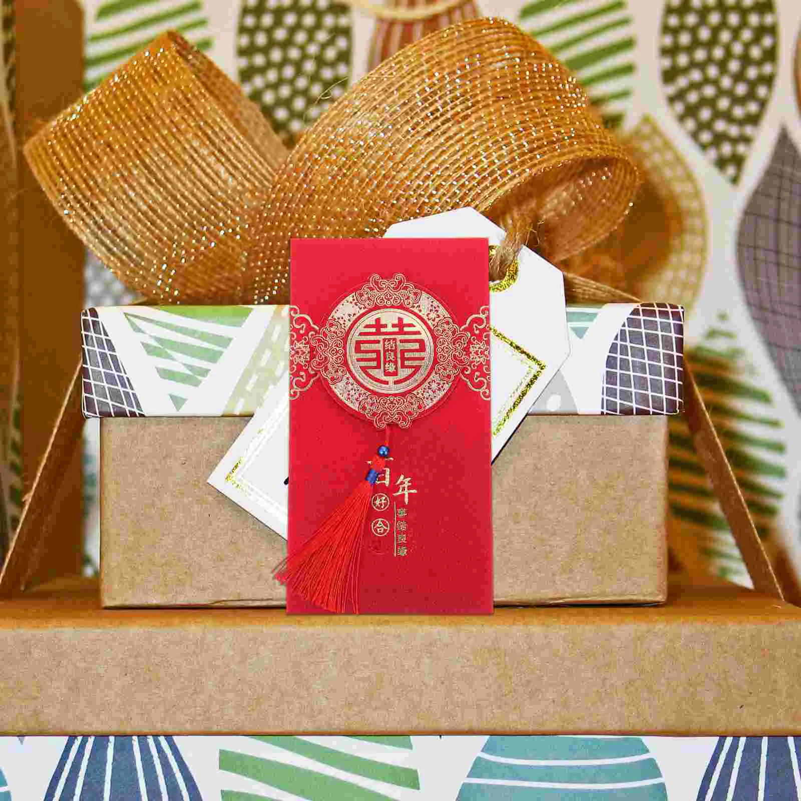 Wedding Red Envelope Marriage Packets Chinese Style Envelopes Ceremony Creative Gift Pocket Money Wallet