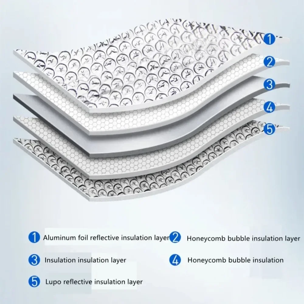 Foldable Car Windshield Sunshade Universal Sun UV Protection Lightable Sun Visor Covers Front Rear Window Curtain Car Shade