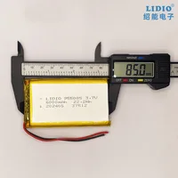 Batterie rechargeable au lithium-polymère 955085 3,7V 6000mAh de remplacement pour manette PS4, haut-parleur Bluetooth, GPS, électronique DIY 1