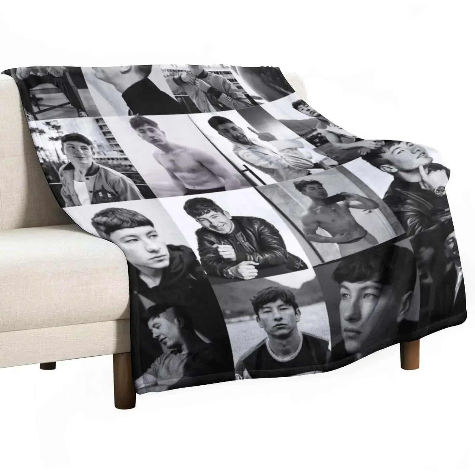 

Barry Keoghan Throw Blanket Decorative Sofas Single Shaggy Blankets For Sofas Blankets