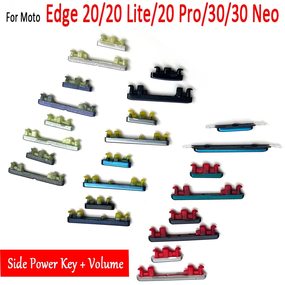 Side Volume and Power Button Key Set Replacement