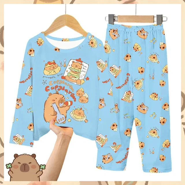 Kids Animal Print Pajama Set 2