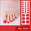 26Tips Pure Toe Gel Nail Sticker Hardens with UV Lamp Curing Waterproof Phototherapy Oil Gel Foil Nail Art Decorations 4