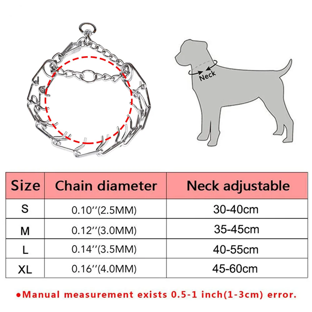 Prong Collar Size Chart corona.dothome.co.kr