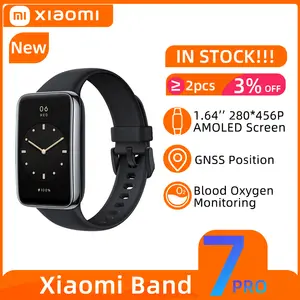 Xiaomi-pulsera inteligente Mi Band 7 Pro, versión Global, con GPS, de 6  colores Pantalla AMOLED, monitor de oxígeno en sangre y Fitness - AliExpress