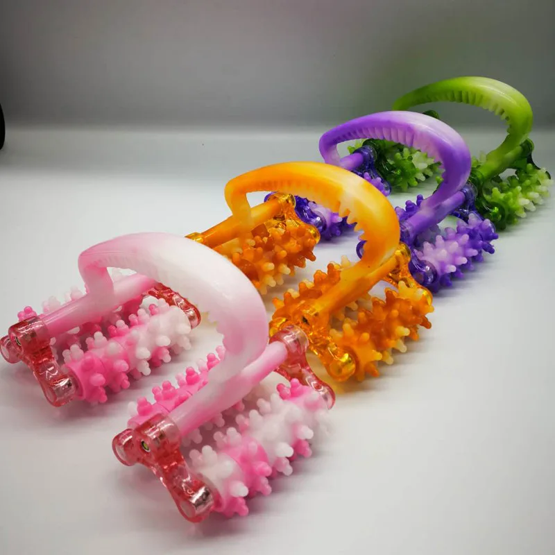 

Household Whole Body Massage Mini Four-Wheel Lunar Multifunctional Massage Wheel With New-type Roller Leg Neck Massager