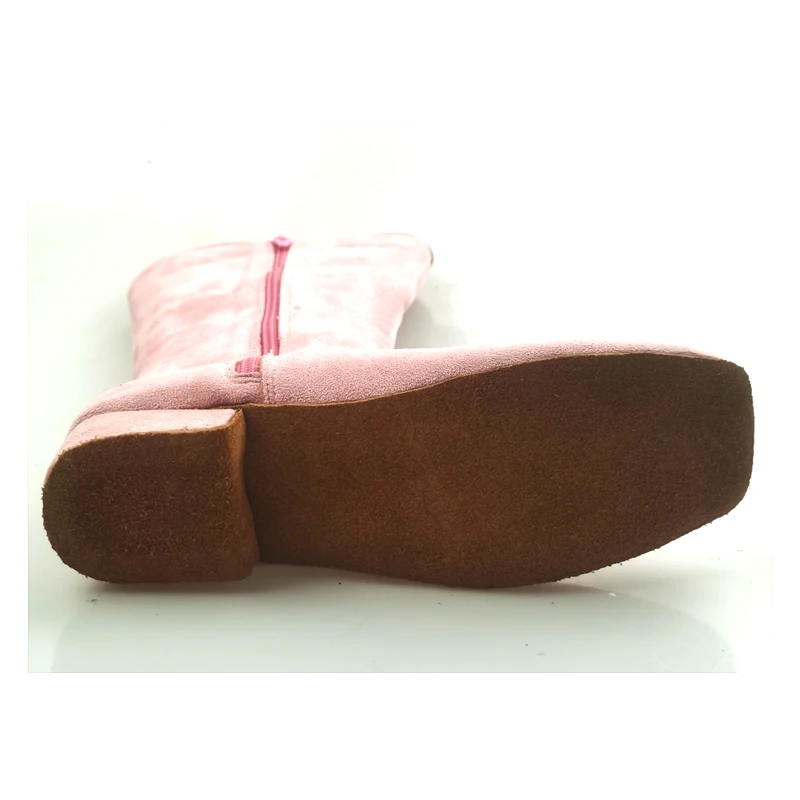 Suede Sole Boot Step Women Latin Dance Boots Salsa Shoe Long Warm Up Line Shoes West Coast Swayd Dance Boots 6