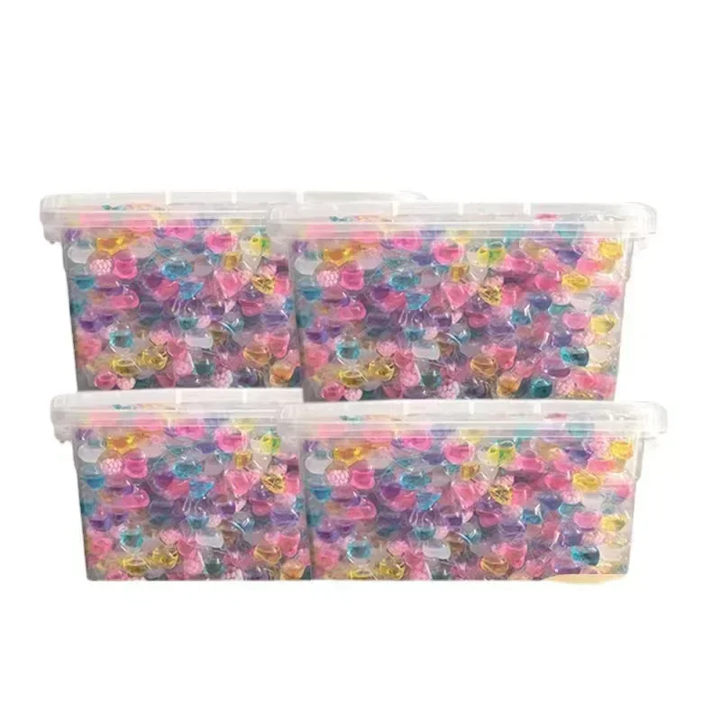 6-in-1 Laundry Beads Lasting Fragrance Decontamination Concentrated Laundry Liquid Stain Cleaning Balls
