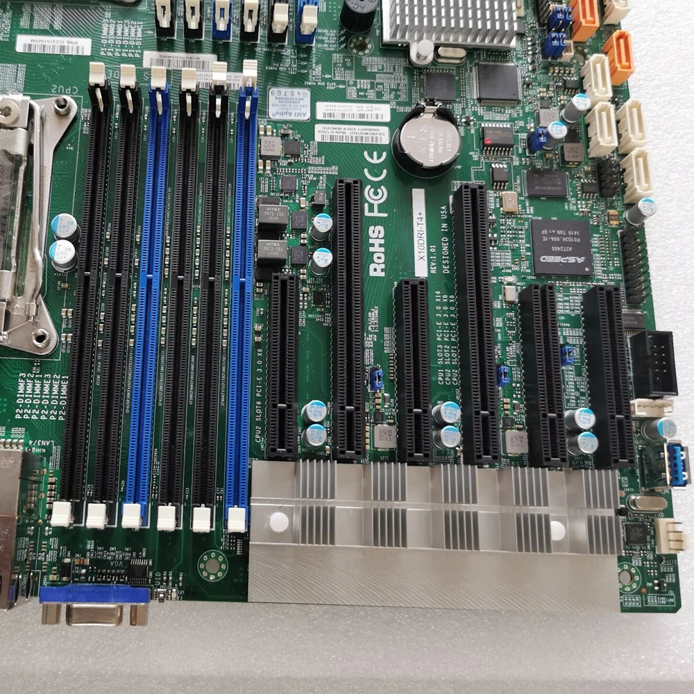 X10DRI-T4+ 서버 보드 E5-2600 v4/v3 제품군 LGA2011 DDR4