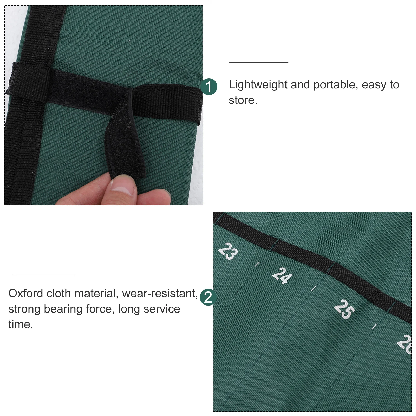 Tool Bag Wrench Repair Storage Utility Toolbox Electrician Organizer Pouch Package