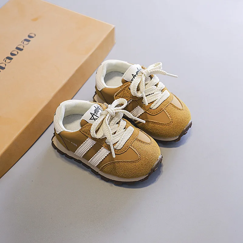 Kids Fashion Sneakers Baby Trend Casual Lightweight Soft Sole Walking Shoes Student School Sports Breathable Running Shoes 2
