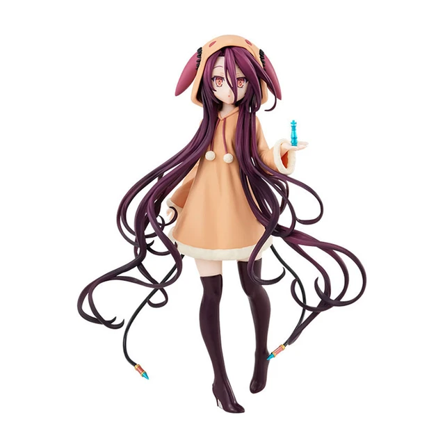 18cm No Game No Life:Zero Anime Figure Schwi Jibril Action Figure No Game  No Life Shuvi Dola Shiro Figurine Model Doll Gift - AliExpress