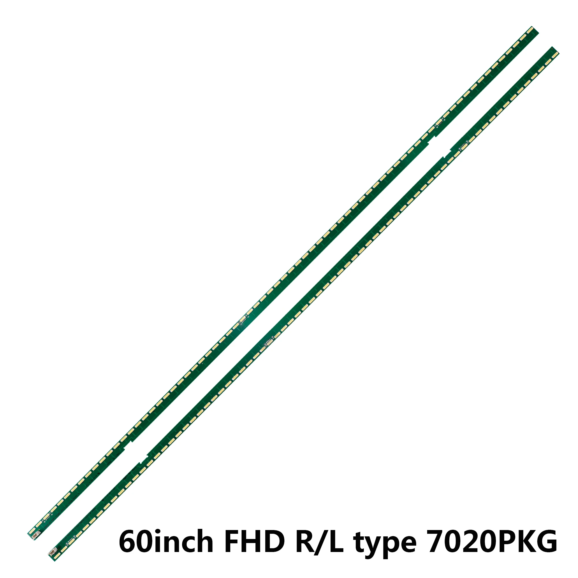 Innotek 60인치 FHD L형 7020PKG 144EA 60LF6310 60LF6390 60LF630T 60LF6350 60LF6399 60LX540T 60LF6380용 LED 스트립 2개