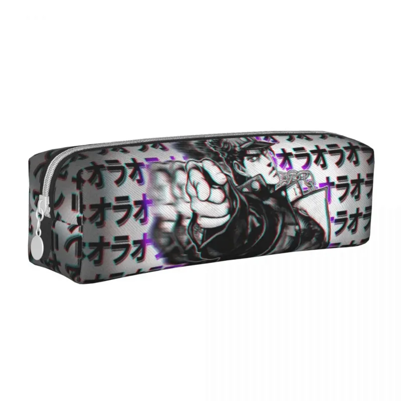 

JoJo Bizarre Adventure Anime Pencil Cases Pencilcases Pen for Girls Boys Big Capacity Bags School Supplies Gift Stationery
