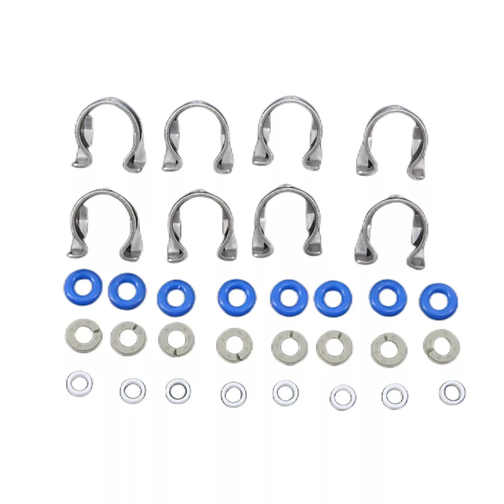 8 Set Fuel Injectors Repair Seal Kit For Range Rover Jaguar 5.0L 0261500105 Accessories