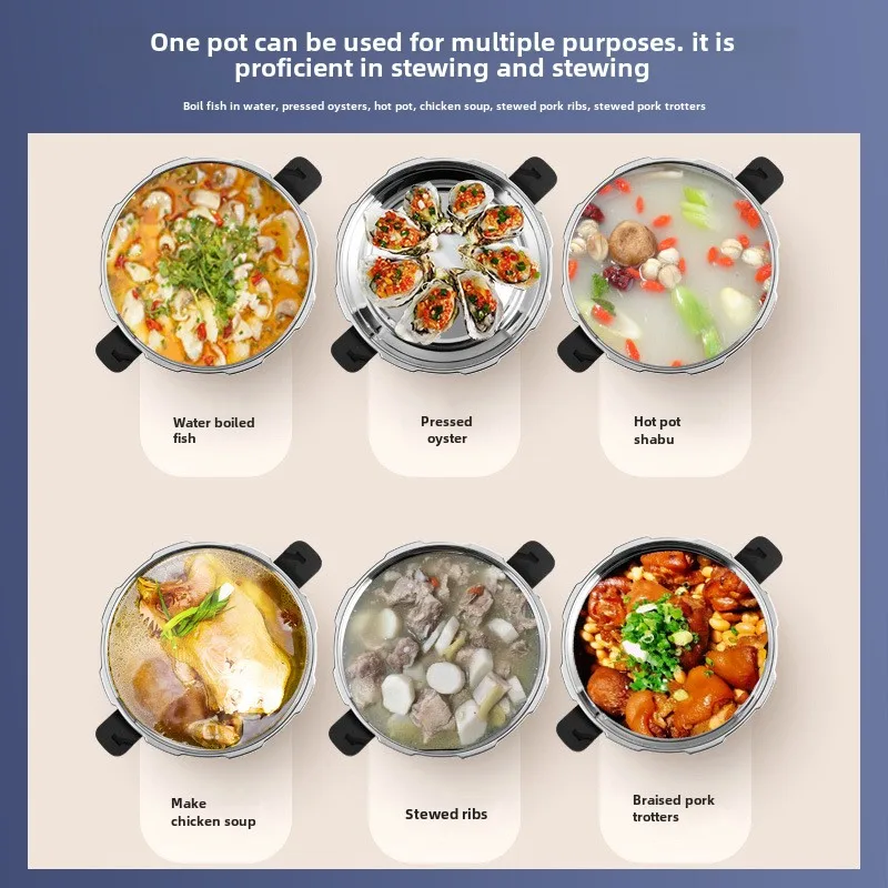 Clang Mini Pressure Cooker 1 Person Small Pressure Cooker 5