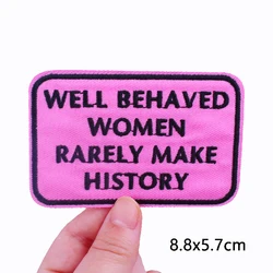 Embroidered Cartoon Letter Patch - Striped Iron-On (PE6239CT)