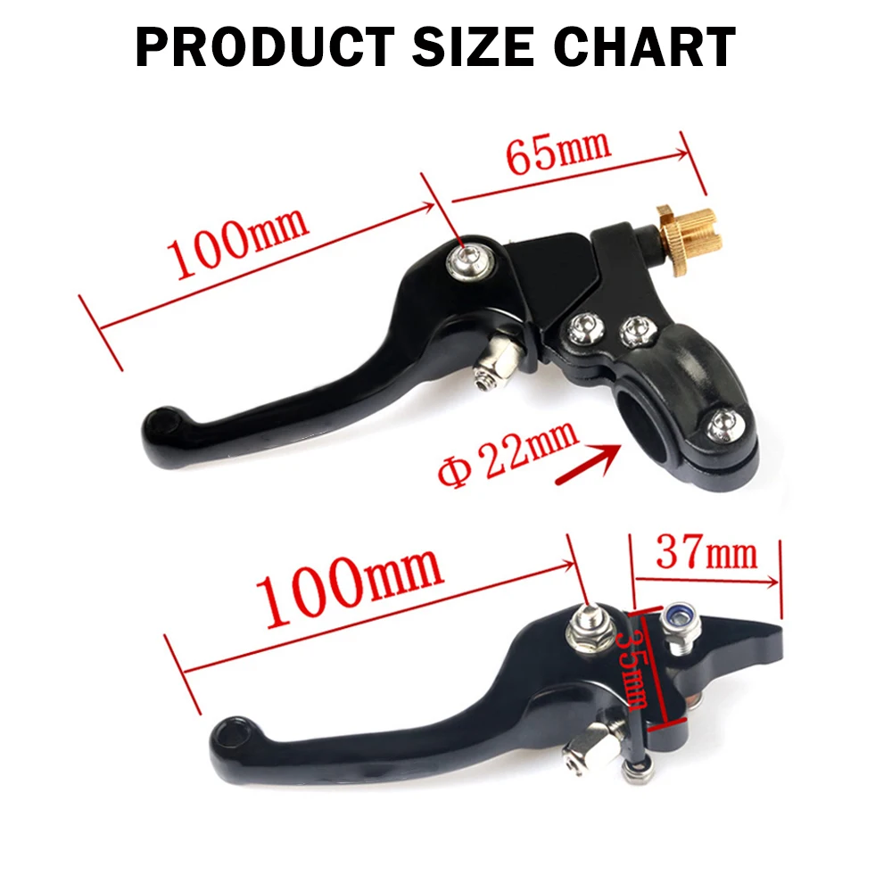 Motorcycle Brake Clutch Lever Handle For Motorbike Dirt Pit Bike For SDG YCF SSR CRF XR KLX CR WRF KX KXF RM RMZ Motocross