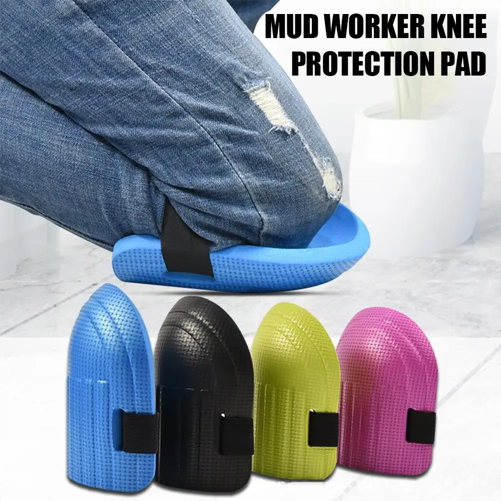 Knee Pad Tile Mud Workers Knee Paste Work Tools Manual Garden Thickening Artifacts Floor Brick Brick Moist G6b5 1pair