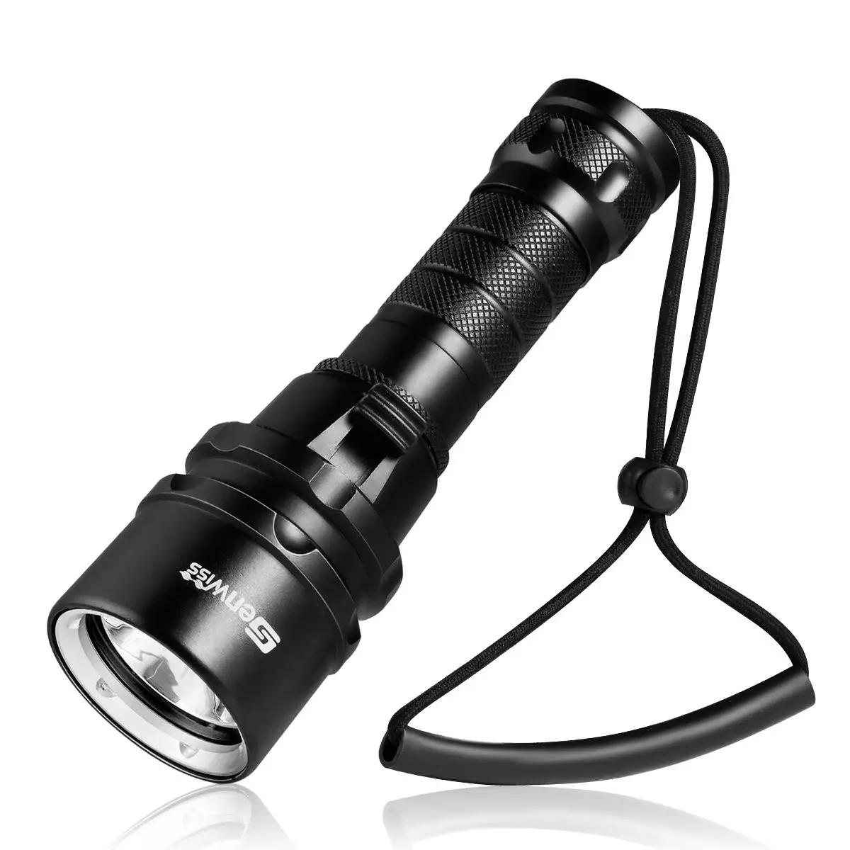 ScubaDivingFlashlightDiveTorch2000LumenWaterproofUnderwaterXM