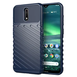 Premium Shockproof Silicone Phone Case - Luxury Protection for Nokia 2.3 (Blue)