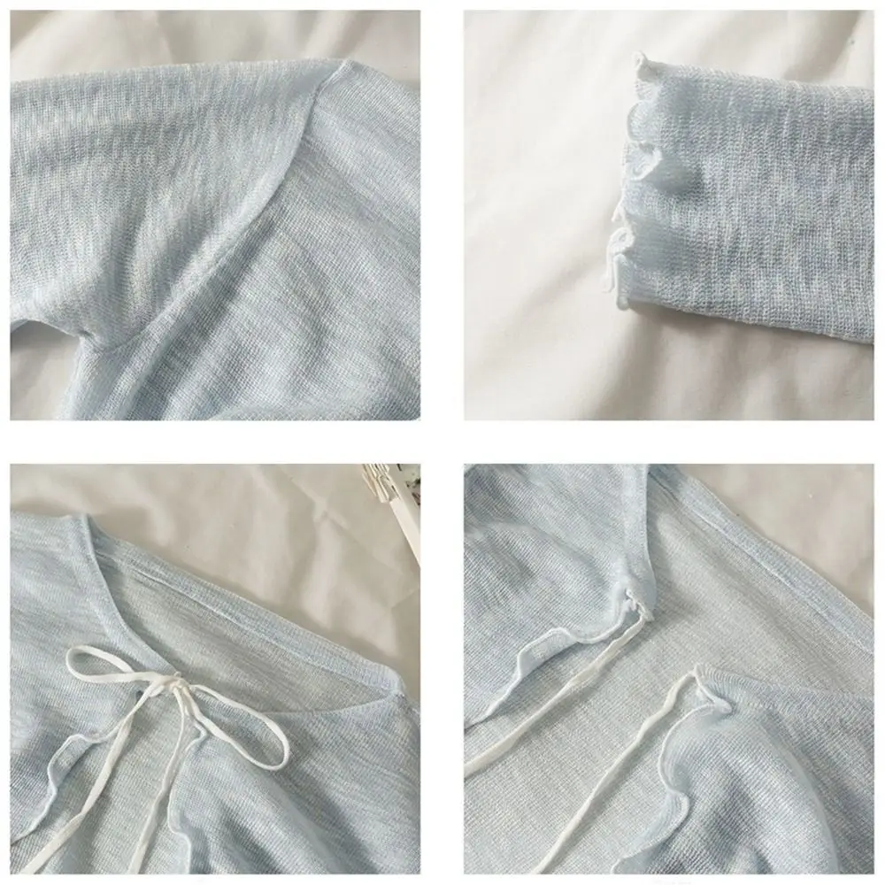 รูปสินค้า เสื้อแขนสั้นแฟชั่นเกาหลี Ruffle ฤดูร้อน ใส่สบาย