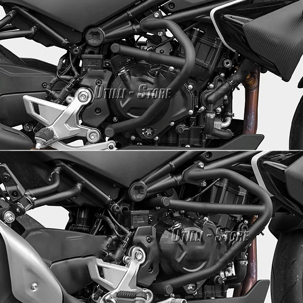 For CFMOTO 450 SR 450SR 450sr Motorcycle Accessories Anti-collision Bar Bumper Frame Protector Engine Guard Crash Bar motorcycle accessories