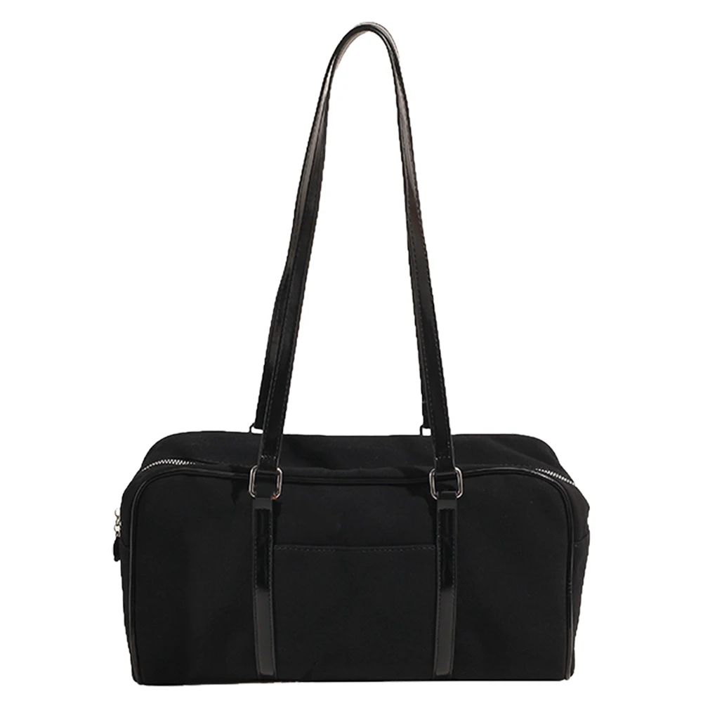 Women Faux Suede Shoulder Bag Fashion Underarm Bag Large Capacity Stylish Armpit Bag Elegant Shoulder Purse Outdoor Travel Bag