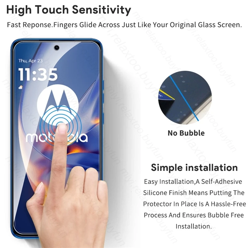 Universal 8-in-1 Tempered Glass Case with Camera Lens and Screen Protectors