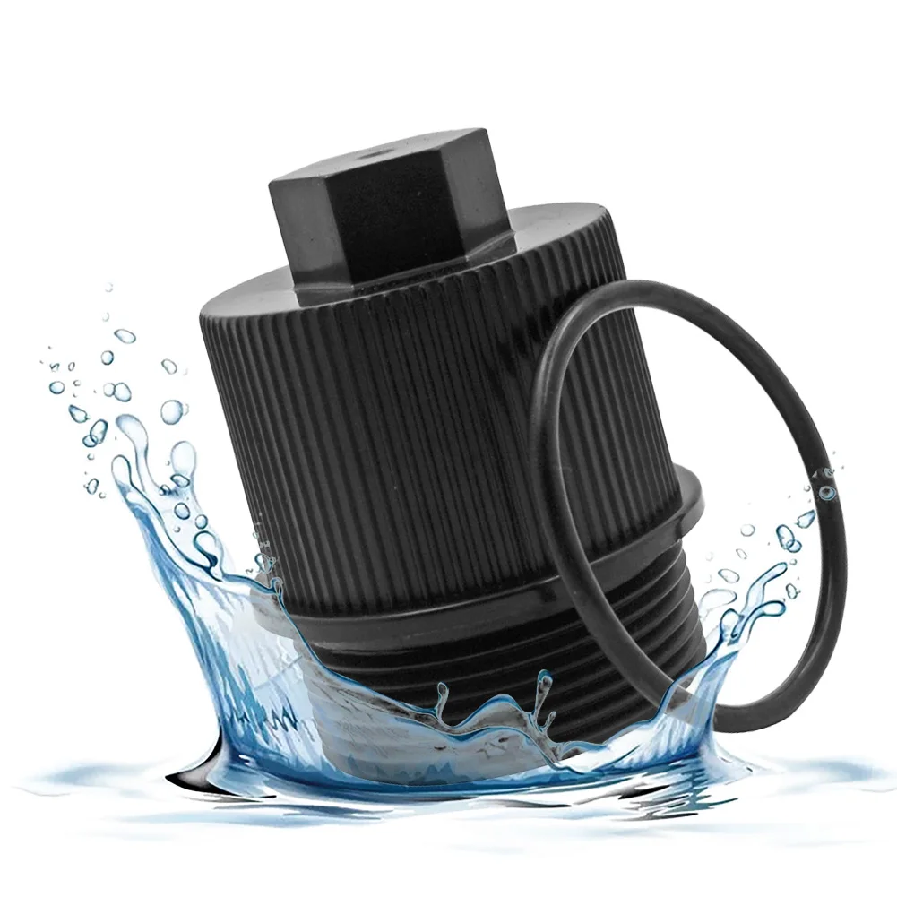 190030 Drain Plug Cap Assembly with O-Ring Pool Drain Plug Drain Cap Replacement for Pentair Clean & Clear Plus FNS Plus Quad DE