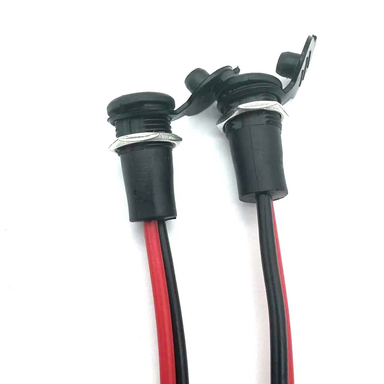 Electric Lithium Battery Bicycle DC Power Supply Connector 5.5*2.5/5.5*2.1mm With Cable Wired Socket