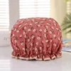 Ctallthy Unicorn Pony Lovely Thick Women Shower Caps Colorful Double Layer Bath Shower Hair Cover Adults Waterproof kitchen hats 5