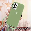 Case For Samsung galaxy A53 A52 A54 A34 A14 A33 A13 A23 A12 A52S A71 A51 A70 A50 Strap Cord Chain Necklace Butterfly Love Case 6
