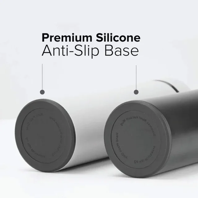 500mlStainless Steel Thermos Cup Leak proof Double layer Insulation LCD Temperature DisplayIntelligentTemperatureDisplayReusable 5