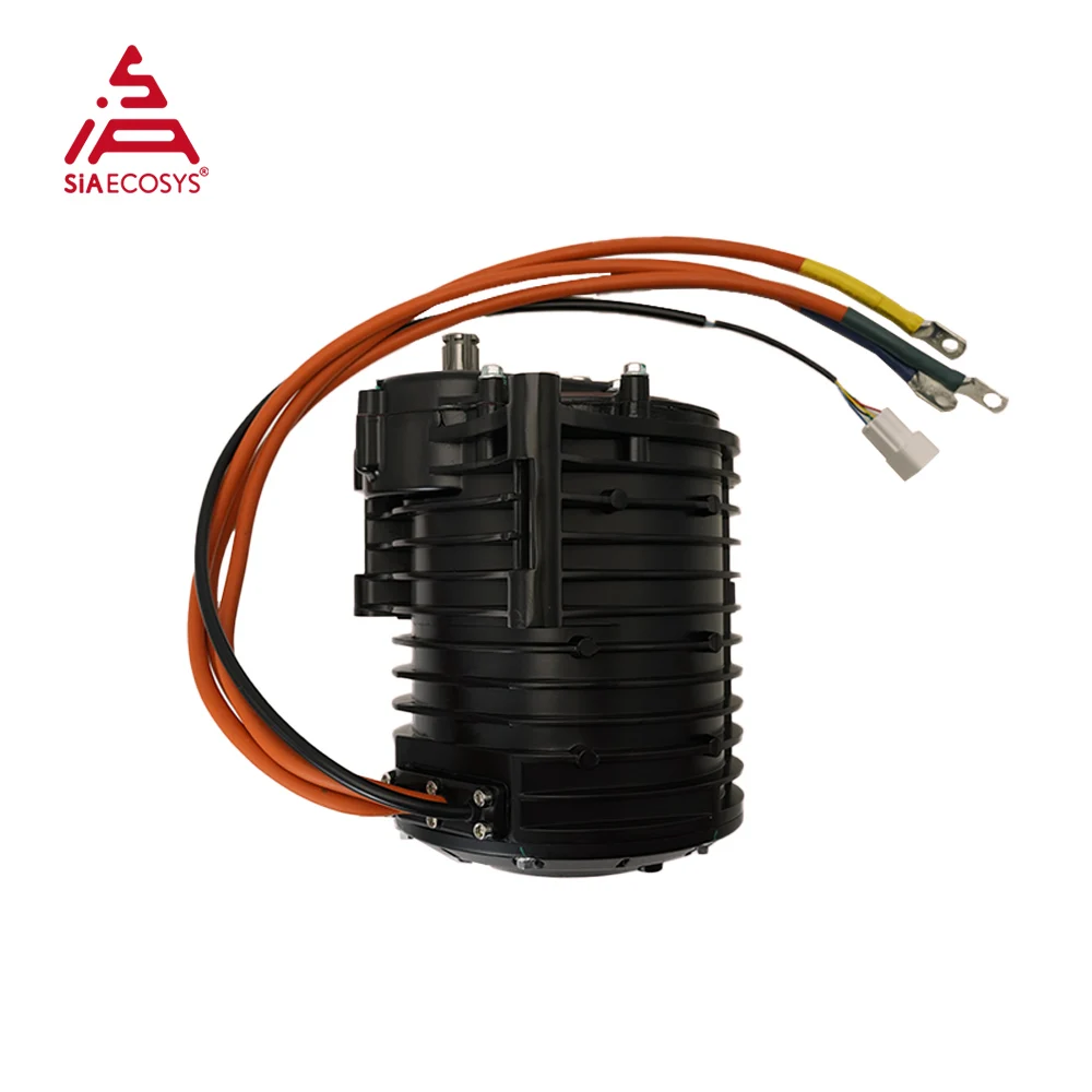 Mid Drive Motor with gearbox QS138 3000W 5500W V3 70H 72V 100kmph For Electric Motorcycle New Upgrade