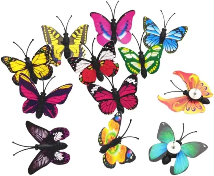Plastic Push Pins 30Pcs Butterfly Thumb Tacks Decorative Push Pins for Photo Wall Cork Board Bulletin plastic push pins