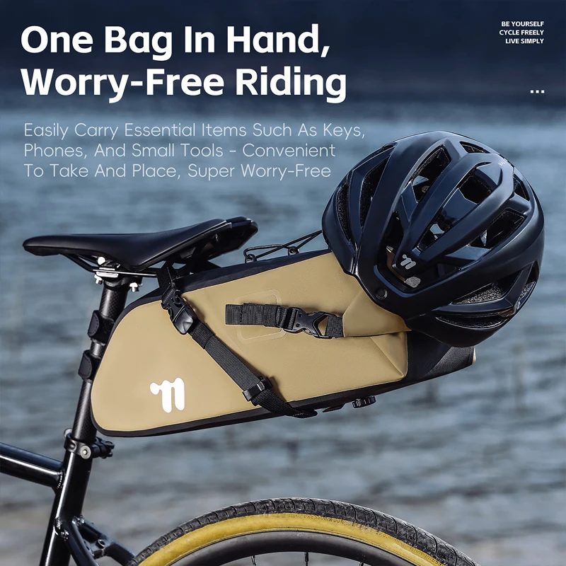 WEST BIKING 익스페디션 시리즈 방수 자전거 랙 가방 18-28L 조절 가능한 용량 퀵 릴리스 패니어 가방 자전거 액세서리