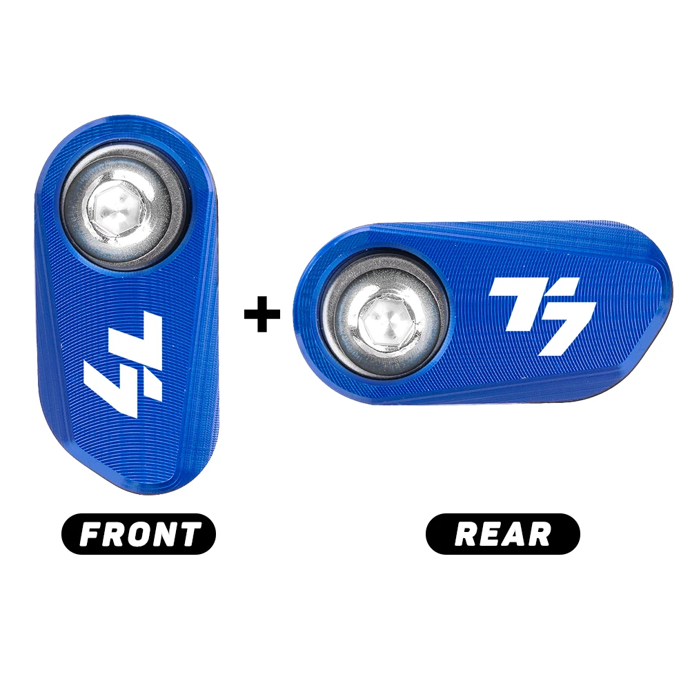 Für Yamaha Tenere 700 Tenere 700 T7 World Raid 2019-2024 2023 Motorrad Aluminium Vorne Hinten Rad ABS Sensor schutz Schutz – Detail 6