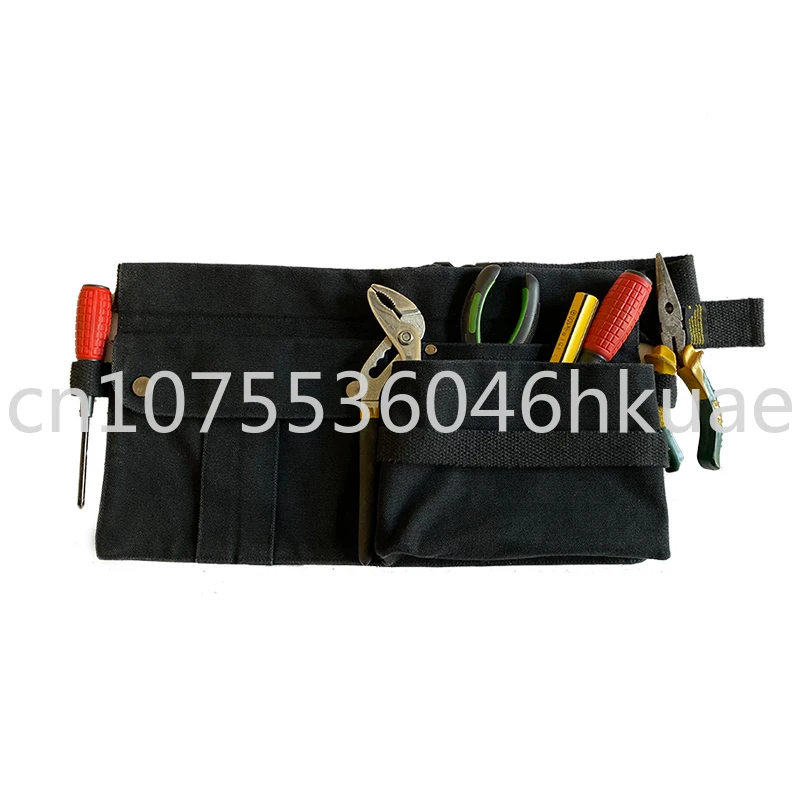 

Холщовый утолщенный Прочный Пояс для строительства и деревообработки, многофункциональная поясная сумка для стрижки волос