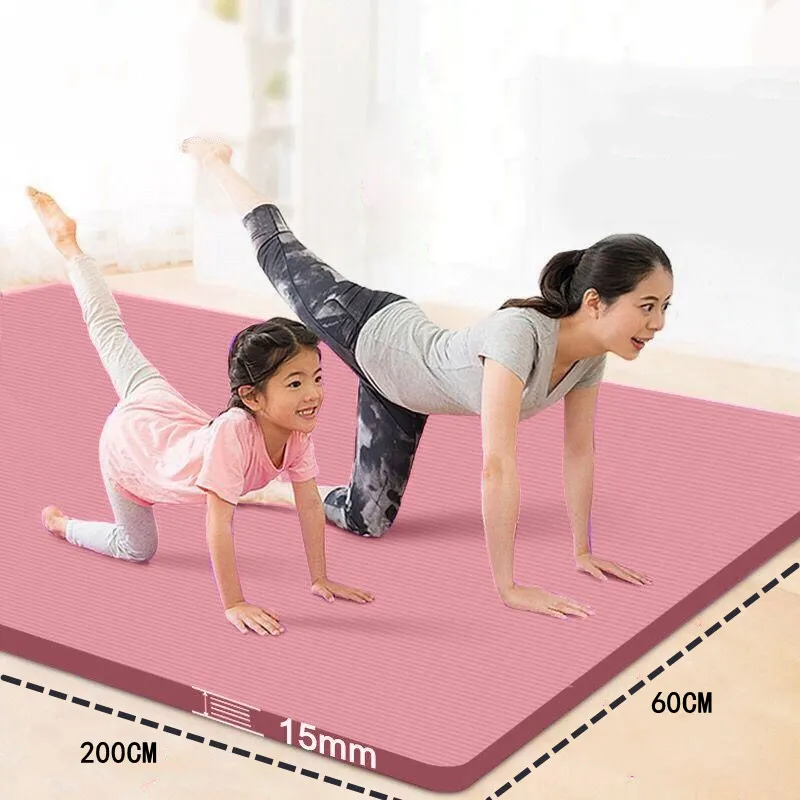 Esterilla De Yoga XCF Antideslizante Extra Gruesa Con Soporte