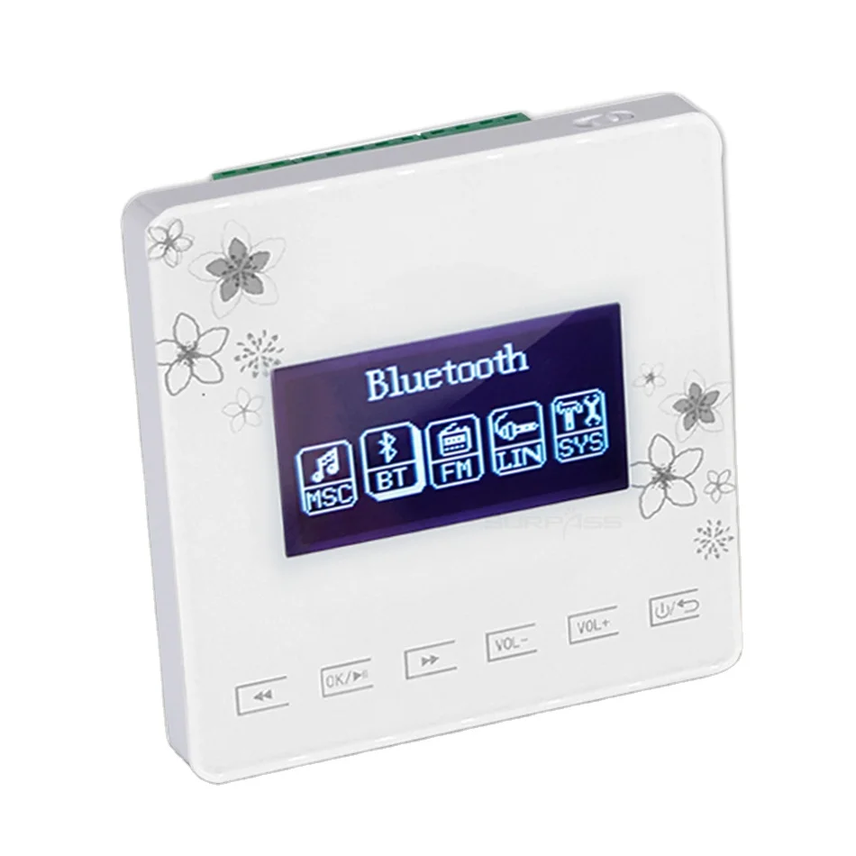 Mini Amplifier Music Controller Active Touchkey Background Music Mp3 Player Smart Wall Amplifier